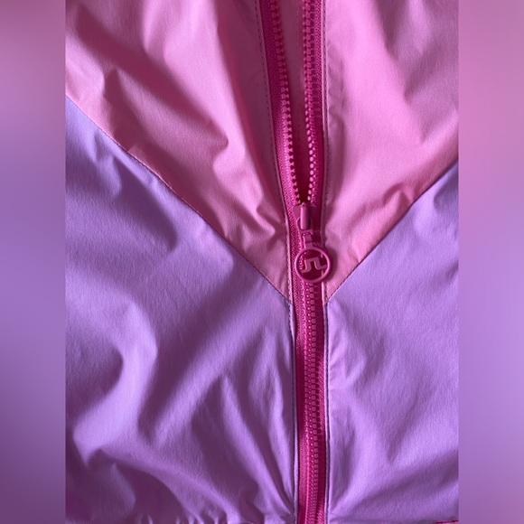 J. Linberberg water repellent pink golf / running vest size S - Picture 6 of 9